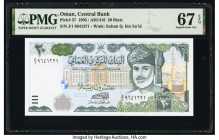 Oman Central Bank of Oman 20 Rials 1995 / AH1416 Pick 37 PMG Superb Gem Unc 67 EPQ. 

HID09801242017

© 2020 Heritage Auctions | All Rights Reserved