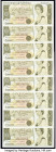 Saint Helena Government of St. Helena 1 Pound ND (1976) Pick 6a 8 Examples Crisp Uncirculated. 

HID09801242017

© 2020 Heritage Auctions | All Rights...
