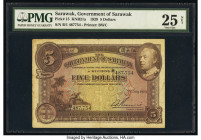 Sarawak Government of Sarawak 5 Dollars 1.7.1929 Pick 15 KNB21a PMG Very Fine 25 Net. Foreign substance.

HID09801242017

© 2020 Heritage Auctions | A...