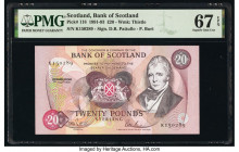 Scotland Bank of Scotland 20 Pounds 1.7.1991 Pick 118 PMG Superb Gem Unc 67 EPQ. 

HID09801242017

© 2020 Heritage Auctions | All Rights Reserved