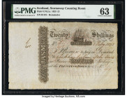 Scotland Stornaway Counting Room 1 Pound 1.2.1823 Pick UNL1a PMG Choice Uncirculated 63. 

HID09801242017

© 2020 Heritage Auctions | All Rights Reser...