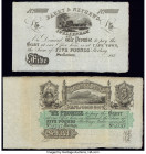 South Africa Montagu Bank; Barry & Nephews 5 Pounds ND (ca. 1860); ND (ca. 1850) Pick S231r; UNL Two Remainders Extremely Fine. 

HID09801242017

© 20...