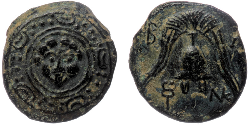 KINGS OF MACEDON, Alexander III 'the Great' (336-323 BC). AE16 1/2 Unit Salamis....