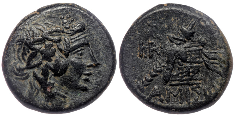 PONTOS. Amisos. Time of Mithradates VI Eupator, circa 100-85 BC. AE
Head of Dion...