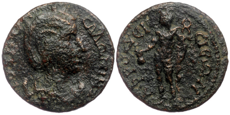 Salonina (wife of Gallienus) of Aphrodisias, Caria. AD 254-268. AE
(….) CAΛΩNINA...