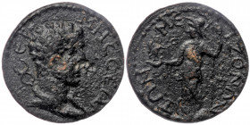 Pisidia. Termessos . Pseudo-autonomous AD 180-230 AE . 
TEΡMHCCEΩN/ , bare-headed, and draped bust of Hermes right, caduceus over shoulder
Rev: TΩN ME...