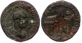 CILICIA, Aegeae. Valerian I (253-260) AE32, Dated CY 300 (AD 253/4). 
AΥ KA ΠOΥ ΛIKI OΥAΛEΡIANOΣ ΣEB - Laureate, draped, and cuirassed bust right, see...
