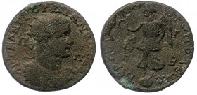 CILICIA, Tarsus, Gordian III (238-244) AE35
Radiate, draped, and cuirassed bust right 
Rev: Victory standing left on globe, holding wreath and palm fr...