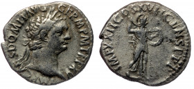 Domitian (81-96) AR denarius, Rome, 1 January-13 September 92. 
IMP CAES DOMIT AVG-GERM P M TR P XV - laureate head of Domitian right 
Rev: IMP XXII C...