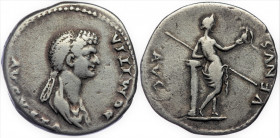 Domitia. Augusta, AD 82-96. AR Cistophorus. Uncertain Asian mint. Struck under Domitian, AD 82. 
DOMITIA AVGVSTA./ Draped bust right.
Rev: VENVS AVG./...