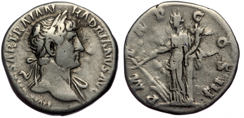 Hadrian (117-138) AR denarius, Rome, 119-125 
IMP CAESAR TRAIAN HADRIANVS AVG - ...