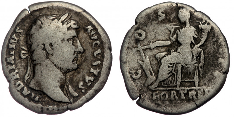 Hadrian (118-137) AR Denarius, Rome, 132-134 
HADRIANVS AVGVSTVS P P - Laureate ...