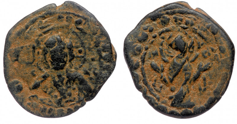 Alexius I Comnenus (1081-1118) AE20 anonymous follis, Constantinople, ca. 1085-1...