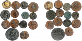 14 AE ancient coins
total weight ~69,74 gr