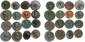16 AE ancient coins
total weight ~131,09 gr