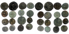 16 AE ancient coins
total weight ~59,29 gr