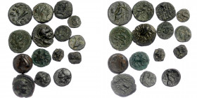 15 AE ancient coins
total weight ~31,99 gr