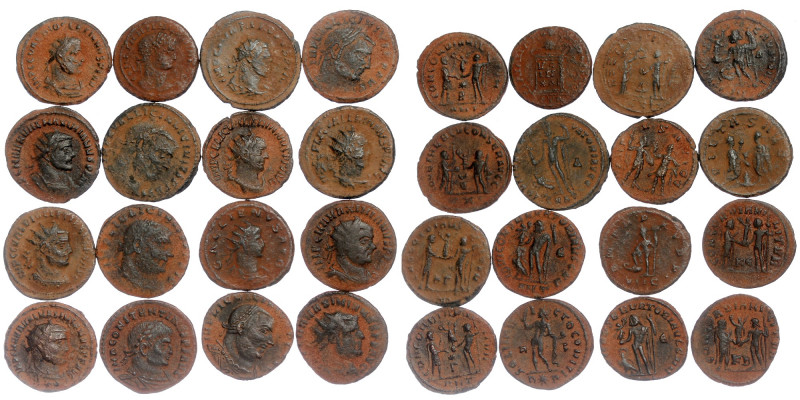 16 AE ancient coins
total weight ~50,76 gr