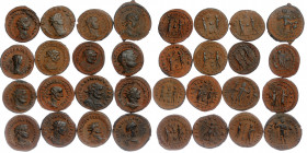 16 AE ancient coins
total weight ~59,92 gr
