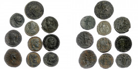 10 AE ancient coins
total weight 37,83 gr.