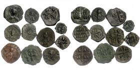 11 Ancients Coins AE 
total weight 78,30 gr.