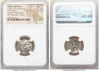 IONIA. Miletus. Ca. early 3rd century BC. AR drachm (18mm, 11h). NGC AU 5/5 - 4/5. Posthumous issue in the name and types of Alexander III the Great o...