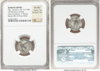 Marcus Aurelius, as Caesar (AD 161-180). AR denarius (20mm, 3.05 gm, 6h). NGC Choice AU 5/5 - 4/5. Rome, AD 145-147. AVRELIVS CAES-AR AVG PII F, bare ...
