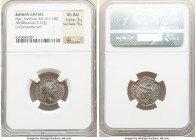 Marcus Aurelius, as Augustus (AD 161-180). AR denarius (19mm, 3.37 gm, 1h). NGC Choice AU 5/5 - 5/5. Rome, AD 162-163. IMP M ANTONINVS AVG IMP II, bar...