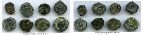 ANCIENT LOTS. Oriental. Nabataean Kingdom. Lot of eight (8) AE issues. Good-Fine. Includes: AE issues (8) various rulers, denominations, and types. To...