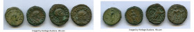 ANCIENT LOTS. Roman Provincial. AD 3rd century. Lot of four (4) AE tetradrachms. VF-XF. Includes: Various emperors and reverse types. Total four (4) c...