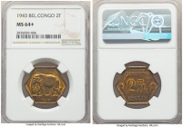 Belgian Colony 2 Francs 1943 MS64+ NGC, Philadelphia mint, KM25.

HID09801242017

© 2020 Heritage Auctions | All Rights Reserved