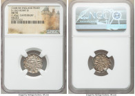 Henry III (1216-1272) Penny ND (1248-1250) AU55 NGC, Canterbury mint, Nicole as moneyer, Long Cross, Class IIIb, S-1363. 1.45gm. 

HID09801242017
...