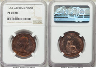 Elizabeth II Proof Penny 1953 PR65 Red and Brown NGC, KM883.

HID09801242017

© 2020 Heritage Auctions | All Rights Reserved