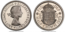 Elizabeth II 1/2 Crown 1953 PR65 Deep Cameo PCGS, KM893, S-4137A. 

HID09801242017

© 2020 Heritage Auctions | All Rights Reserved