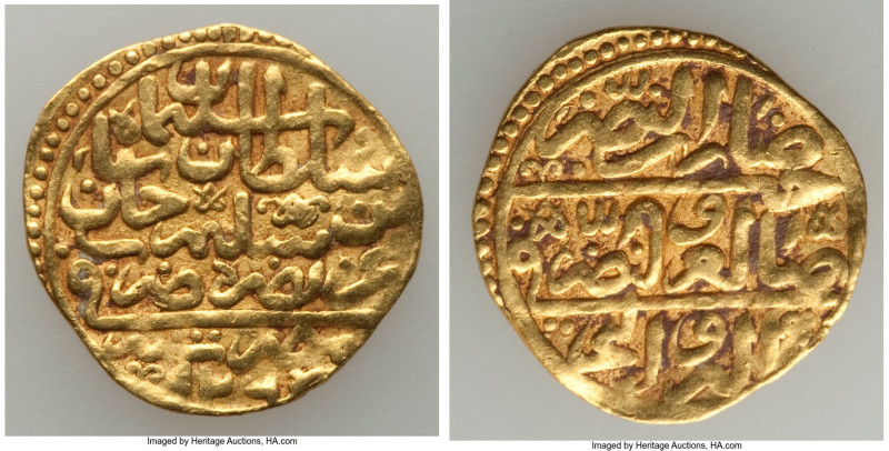 Ottoman Empire. Suleyman I (AH 926-974 / AD 1520-1566) gold Sultani AH 926 (AD 1...