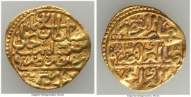 Ottoman Empire. Suleyman I (AH 926-974 / AD 1520-1566) gold Sultani AH 926 (AD 1520/1521) VF, Misr mint (in Egypt), A-1317. 19.5mm. 3.40gm. 

HID098...