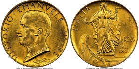 Vittorio Emanuele III gold 100 Lire 1931-R MS63 NGC, Rome mint, KM72. AGW 0.2546 oz. 

HID09801242017

© 2020 Heritage Auctions | All Rights Reser...