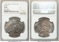 Philip V Cob 8 Reales ND (1729-1733) Mo-F XF40 NGC, Mexico City mint, KM47a. 27.11gm. 

HID09801242017

© 2020 Heritage Auctions | All Rights Rese...