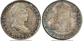 Ferdinand VII Real 1816 Mo-JJ MS64+ NGC, Mexico City mint, KM83. Awash in an array of color backlit by reflective luster. 

HID09801242017

© 2020...