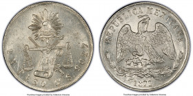 Republic Peso 1873 Go-S MS61 PCGS, Guanajuato mint, KM408.4.

HID09801242017

© 2020 Heritage Auctions | All Rights Reserved