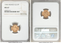 Estados Unidos gold 2-1/2 Pesos 1944 MS67 NGC, Mexico City mint, KM463. 

HID09801242017

© 2020 Heritage Auctions | All Rights Reserved