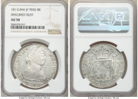 Ferdinand VII 8 Reales 1811 LM-JP AU58 NGC, Lima mint, KM106.2. Imagined bust. 

HID09801242017

© 2020 Heritage Auctions | All Rights Reserved