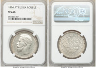 Nicholas II Rouble 1896-AГ MS60 NGC, St. Petersburg mint, KM-Y59.3.

HID09801242017

© 2020 Heritage Auctions | All Rights Reserved