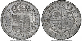Charles III 4 Reales 1761 S-JV MS61 NGC, Seville mint, KM396.2. One year type. 

HID09801242017

© 2020 Heritage Auctions | All Rights Reserved
