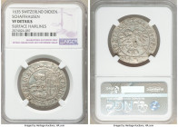 Schaffhausen. Canton Dicken 1635 VF Details (Surface Hairlines) NGC, KM42. Rare date. 

HID09801242017

© 2020 Heritage Auctions | All Rights Rese...