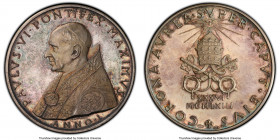 Paul VI 3-Piece Lot of Certified silver Specimen Medals PCGS, 1) Medal Anno I (1963) - SP65, Calo-13 2) Medal Anno II (1964) - SP64, Rinaldi-159 3) Me...