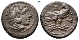 Kings of Macedon. Amphipolis. Alexander III "the Great" 336-323 BC. Struck under Antipater, circa 325-323/2 BC. Half Unit Æ