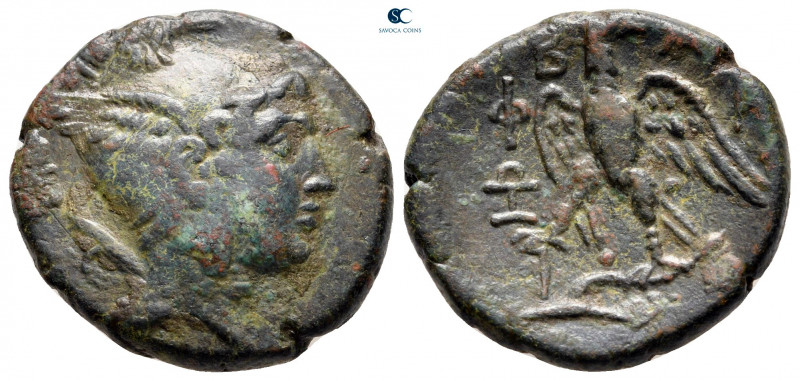 Kings of Macedon. Uncertain mint. Perseus 179-168 BC. 
Bronze Æ

21 mm, 7,82 ...