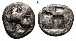 Thrace. Abdera circa 475-450 BC. Obol AR