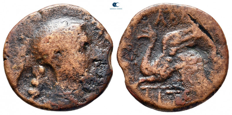 Thrace. Abdera circa 240-200 BC. 
Bronze Æ

20 mm, 3,19 g



fine